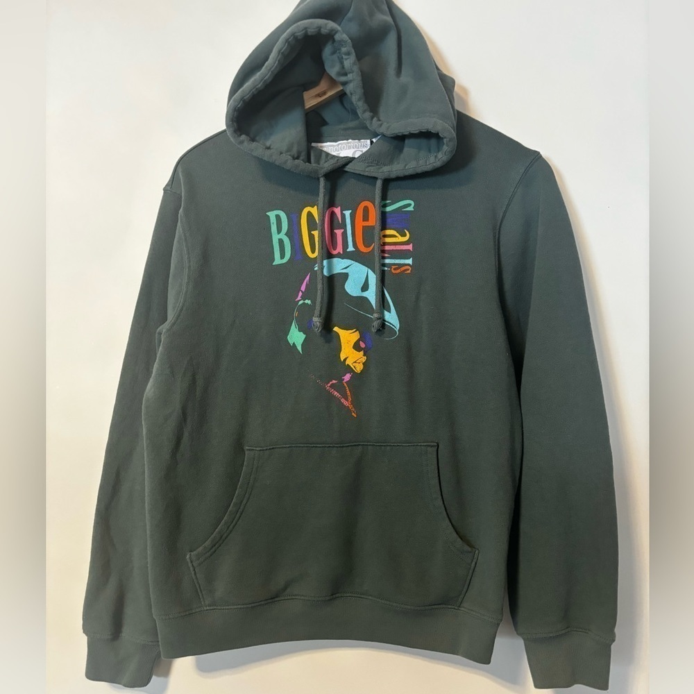 The Notorious B.I.G.- green Biggie Smalls hoodie Men’s size medium